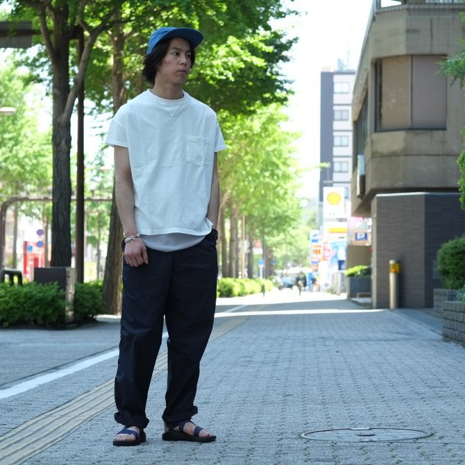 Cal Cru(JN[) C/N S/S RELAXED FIT(MADE IN USA)  -WHITE-(12)