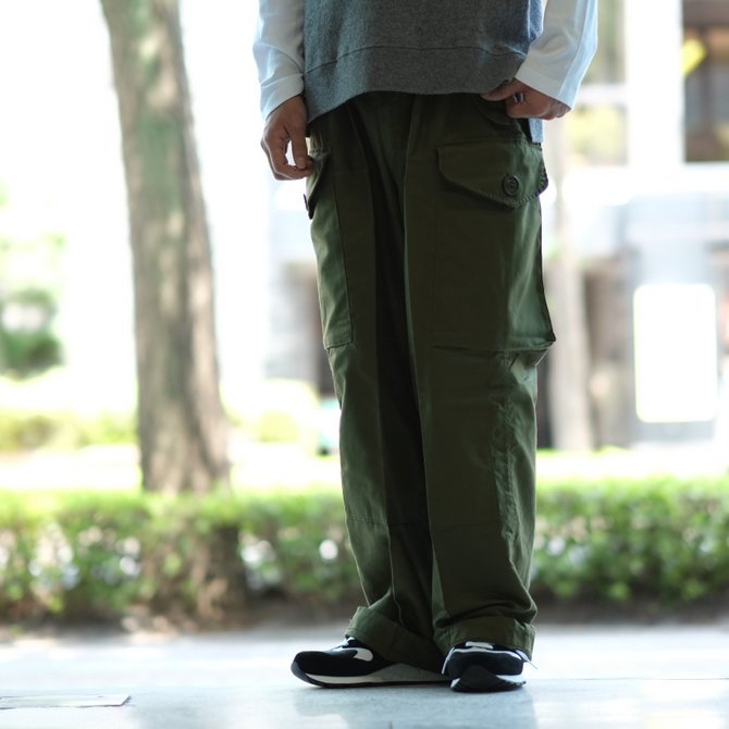 Dead Stock(デッドストック) / Canadian ARMY Wind Over Pants -ARMY GREEN-(12)