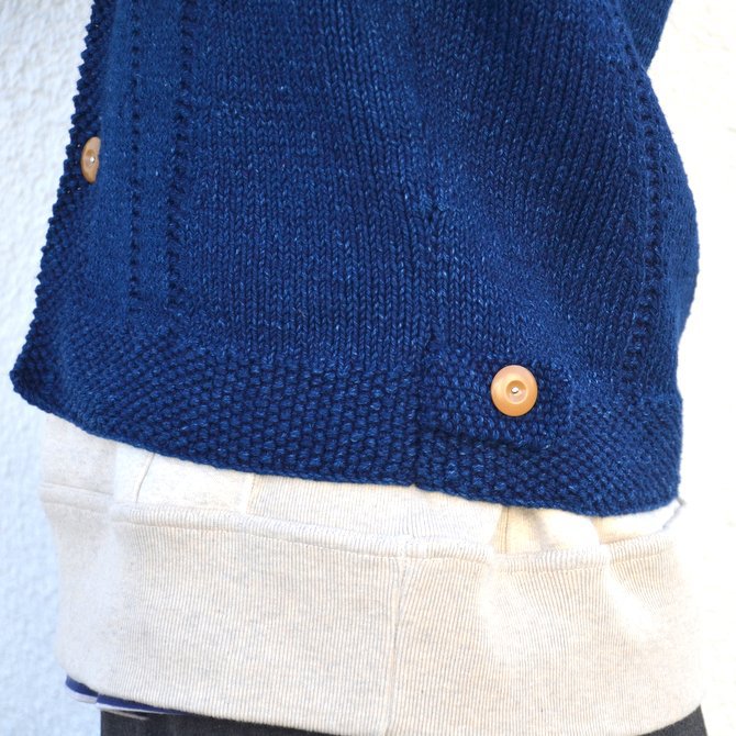 【40% off sale】 LIGHTHOUSE KNITWEAR(ライトハウスニットウエア) / TRUCKER JKT -INDIGO-(12)