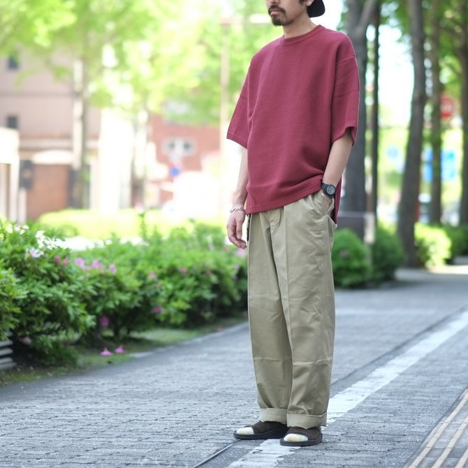 y2018 SSzcrepuscule(NvXL[) TUCK KNIT   -RED- #1801-009(12)
