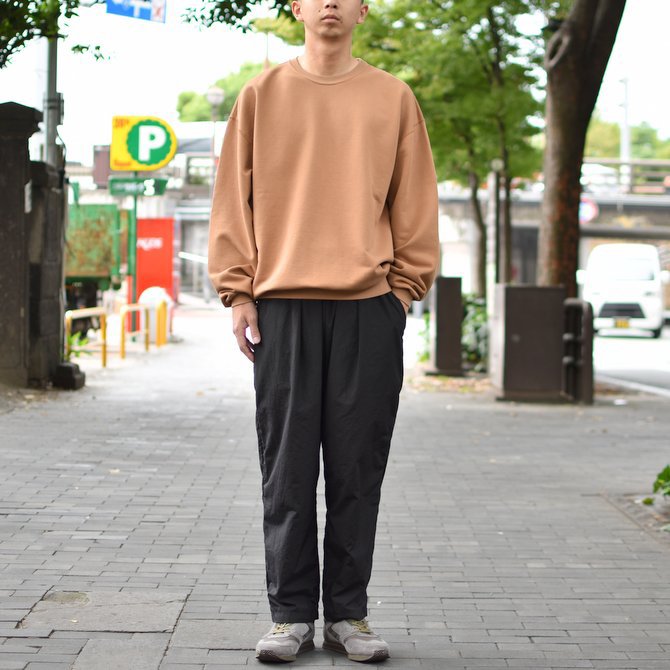 【2018 AW】 AURALEE(オーラリー)/ SUPER SOFT HEAVY SWEAT P/O -BROWN- #A8AP01GU(12)
