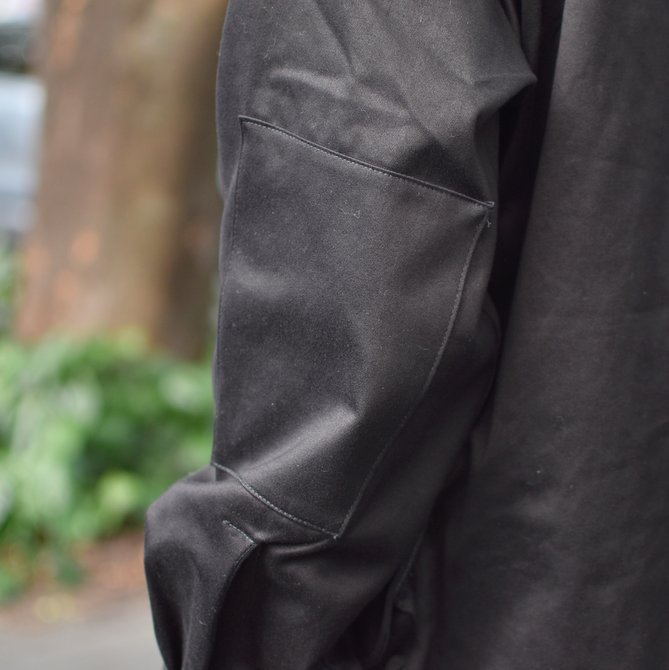【30% OFF SALE】 MONITALY(モニタリー)/ MILITARY HALF COAT TYPE-B -VANCLOTH SATEEN BLACK- #M24003(12)