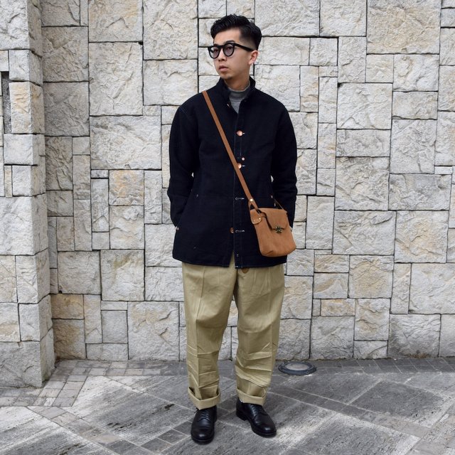 【30% off sale】TENDER Co.(テンダー)Type 956 JANUS JACKET-BLACK- #956(12)