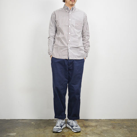 MASTER&Co.(}X^[AhR[) CHINO PANTS with BELT -(39)NAVY-yZz(13)