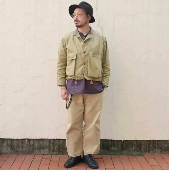 MASTER&Co.(}X^[AhR[) CUTOFF CHINO PANTS with BELT -(82)BEIGE-(13)
