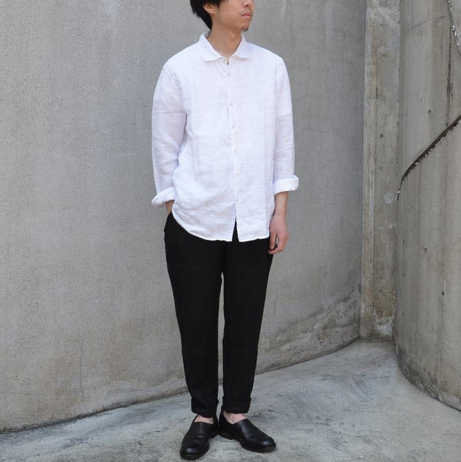 CASEY CASEY(ケーシーケーシー) CASHCOTLINENSHIRTS-WHITE-(13)