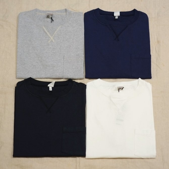 Cal Cru(JN[) C/N S/S RELAXED FIT(MADE IN USA)  -WHITE-(13)