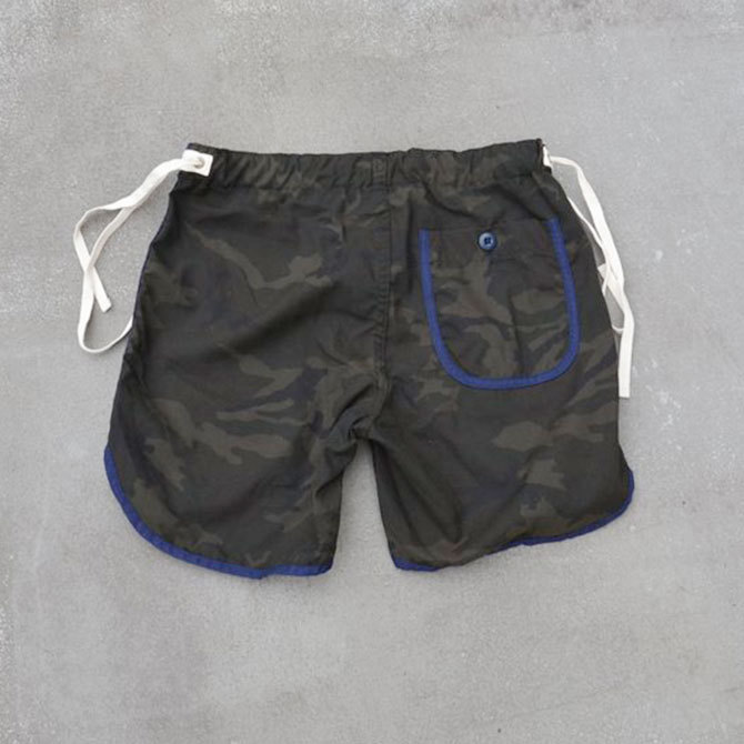 KENNETH FIELD (ケネスフィールド) TRACK & FIELDSHORTS -DARK CAMO-(13)