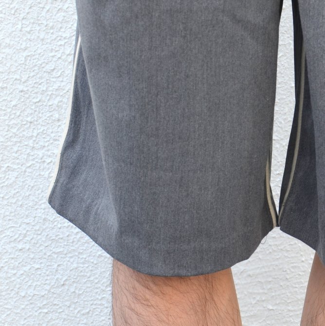 DROLE DE MONSIEUR(ドロールドムッシュ) / Binding short -Grey-(13)