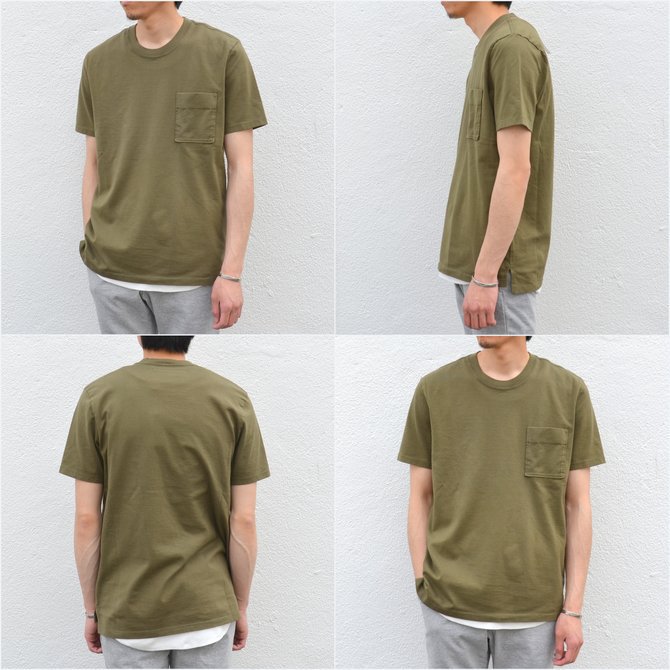 【17 SS】Curly(カーリー) BRIGHT SS POCKET TEE -2色展開- #172-04041(13)