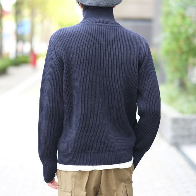 ANDERSEN-ANDERSEN(アンデルセン アンデルセン) THE NAVY - 1/1 ZIP with Pocket -NAVY BLUE- #AA1821003(13)