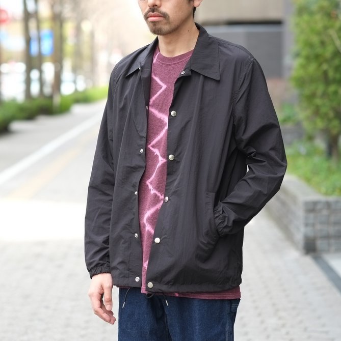 【30% off SALE】【2018 SS】7 × 7 / seven by seven ( セブン バイ セブン ) COACH JACKET -BLACK- #SBSS18CJK(13)