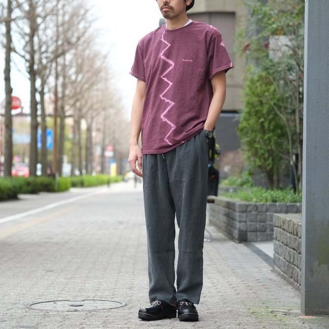 【30% off SALE】【2018 SS】7 × 7 / seven by seven ( セブン バイ セブン ) TIE-DYE T-SHIRT -PINK- #SBSS18TDTSH(13)