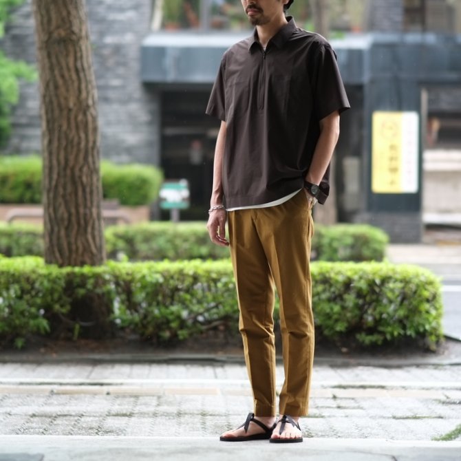 【30% off SALE】【2018 SS】 DESCENTE PAUSE(デサント ポーズ)/ HALF ZIP P/O SHIRT -SBLK- DLMLJC20(13)