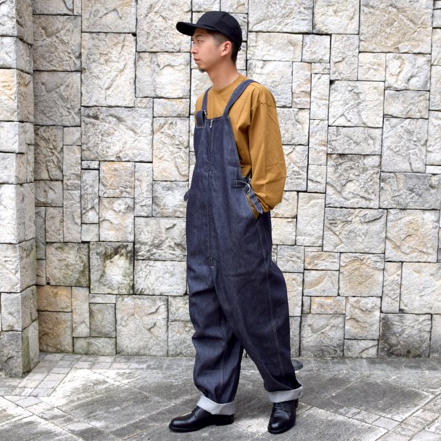 blurhms(ブラームス) /U.S COTTON DENIM OVERALLS -INDIGONAVY- #BHS20F005(13)