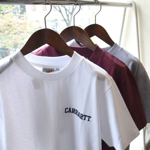Carhartt(カーハート) S/S COLLEGE SCRIPT T-SHIRT -3色展開-(1)