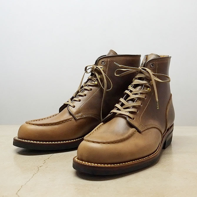 MOTO(モト) U TIP HIGHT CUT SHOES #2400(Uチップハイカット) -NATURAL