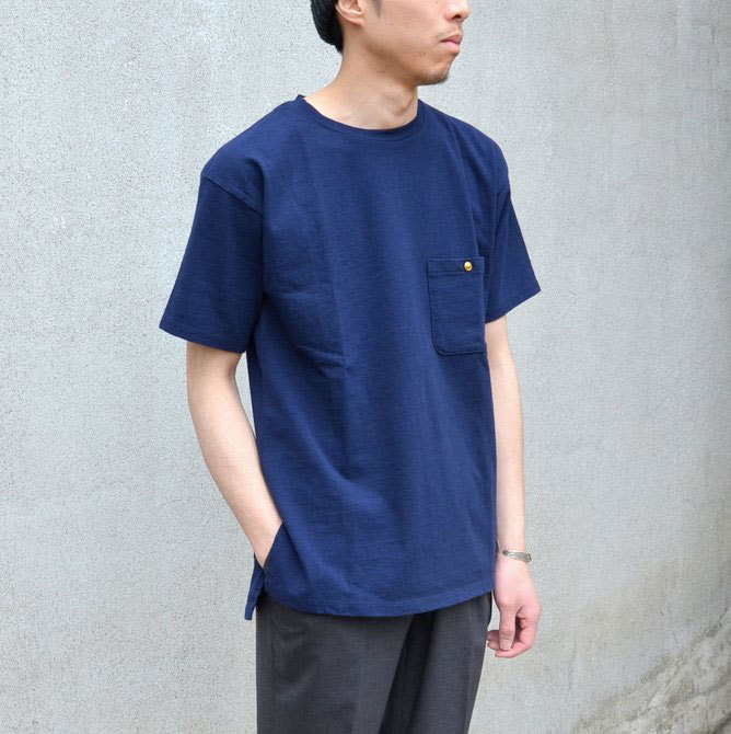 Honor gathering(オナーギャザリング) TEE-NAVY(1)