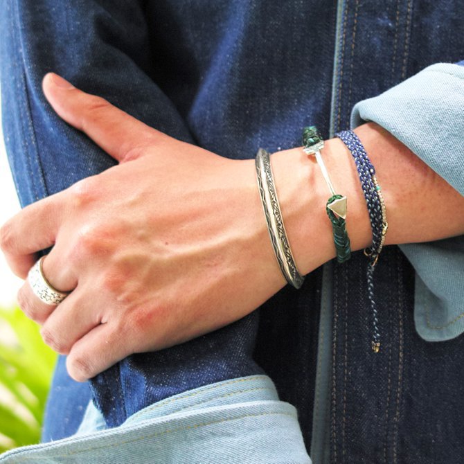 Sunshine Reeves(サンシャインリーブス) SILVER BANGLE -SILVER(C)-(1)