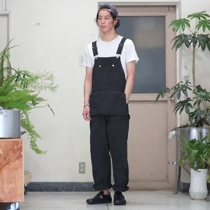 MASTER&Co.(}X^[AhR[)  Chino Overall -(99)BLACK-(1)