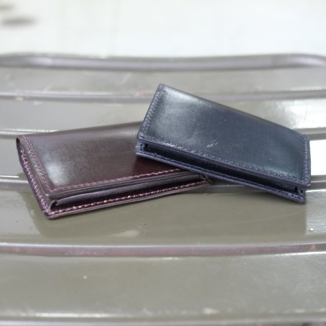 MASTER&Co.(}X^[AhR[) UK Bridle Leather Card Case -BLACK-(1)