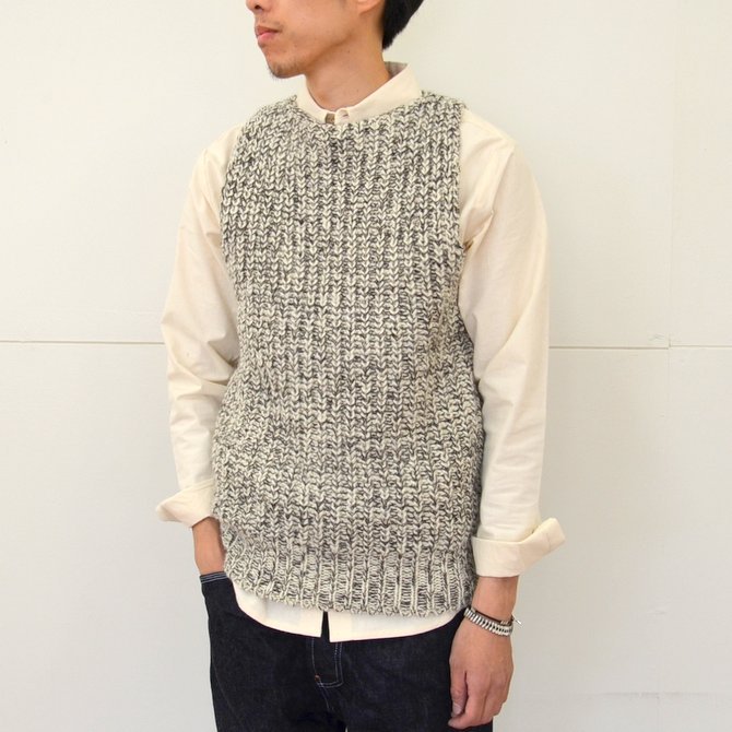TENDER Co.(テンダー) VOE SLIPOVER -ECRU×BROWN- #761(1)