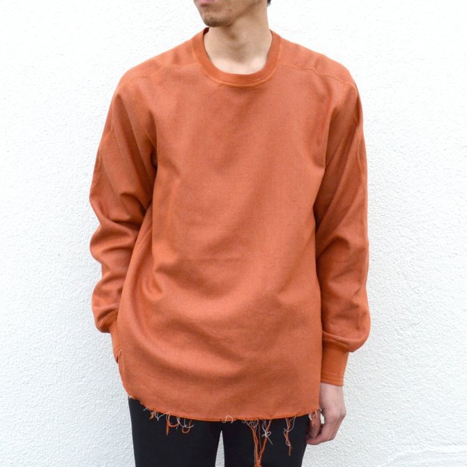 【40% off sale】LOWLOOM(ロールーム)/ カットオフ L/S カットソー -vermilion- #1580-lw-5102-31(1)