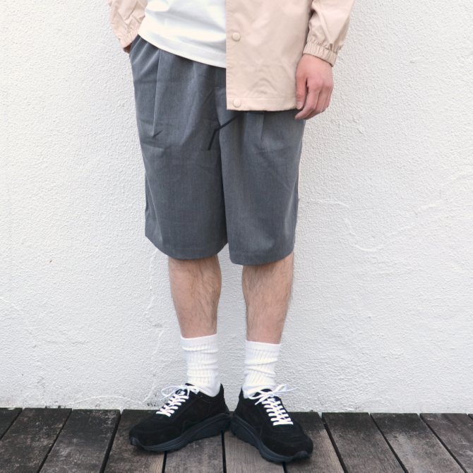 DROLE DE MONSIEUR(ドロールドムッシュ) / Binding short -Grey-(1)