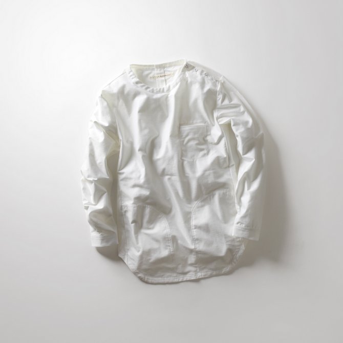 【30% OFF SALE】【17 SS】Curly(カーリー) HIGH GAUGE TWILL JERSEY -WHITE- #171-31032SD(1)