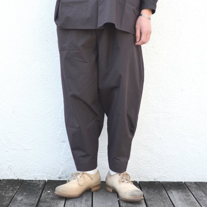  toogood(gD[Obh) / THE ACROBAT TROUSER COTTON PERCALE -SOOT-(1)