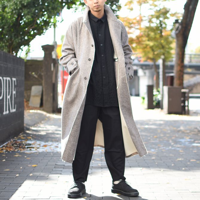 【2018 AW】 CAMIEL FORTGENS(カミエル フォートゲンス)/ COAT -HERINGBONE- #CAMIEL-06.09.02(1)