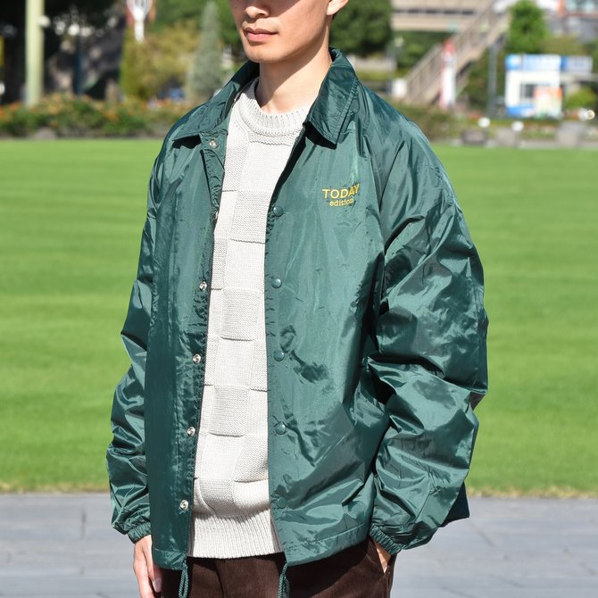 【2018 AW】 TODAY editon (トゥデイエディション) COACH JAKCET -DARK GREEN- #TE-20(1)