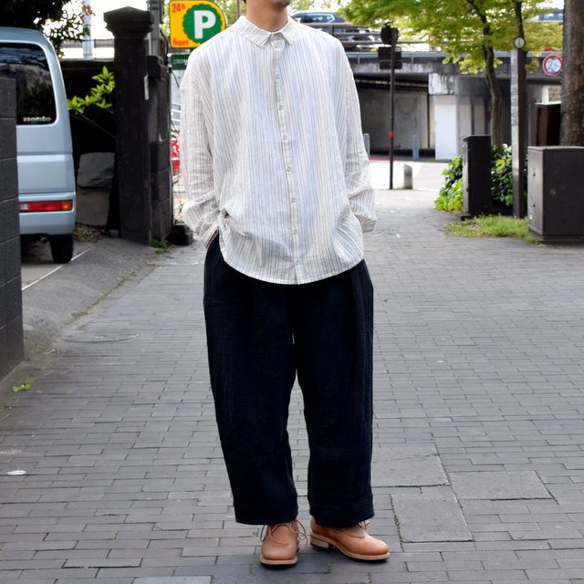 【2019 SS】 too good(トゥーグッド) / THE TINKER TROUSER DOUBLE CLOTH KINEN -FLINT- #62034990-19ss(1)