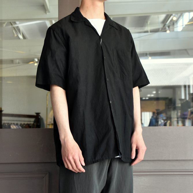 【2019 SS】COMOLI (コモリ) -ベタシャンオープンカラーシャツ- P01-02009 (1)
