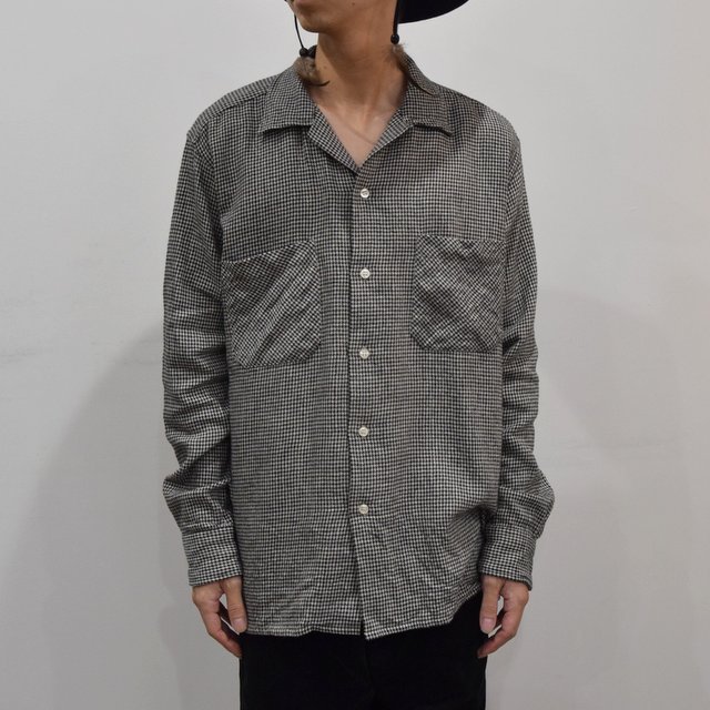 【2019 AW】 MOJITO(モヒート)/ ABSHINTH SHIRT Bar.2.0 -HOUNDS TOOTH (09)- #2094-1101(1)