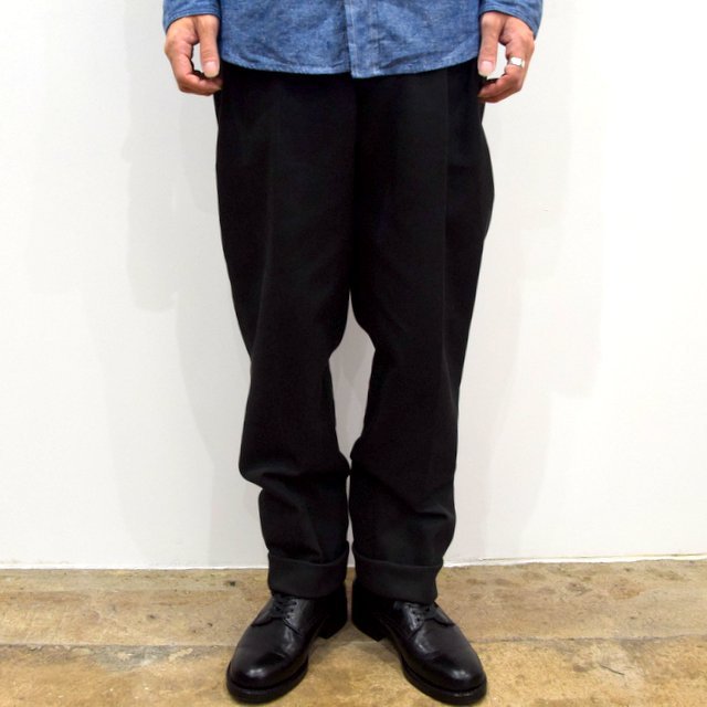 【2019 AW】NEAT(ニート)/ COTTON KARSEY BELTLESS -GRAY- #19-02CKB(1)