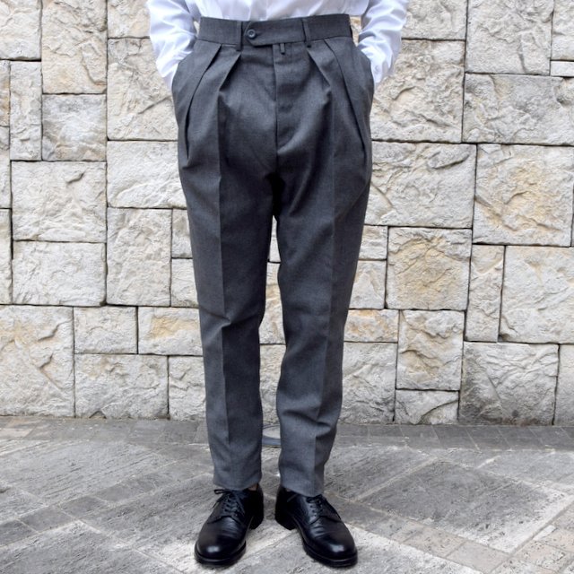 【2020 SS】NEAT(ニート)/ HOPSACK ''TAPERED'' -GRAY- #20-01HST-GR(1)