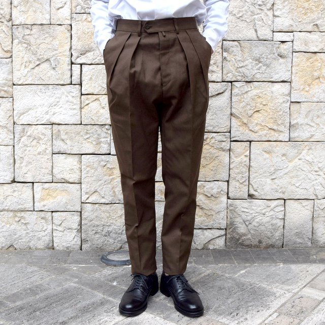 【2020 SS】NEAT(ニート)/ HOPSACK ''TAPERED'' -KHAKI- #20-01HST-KH(1)