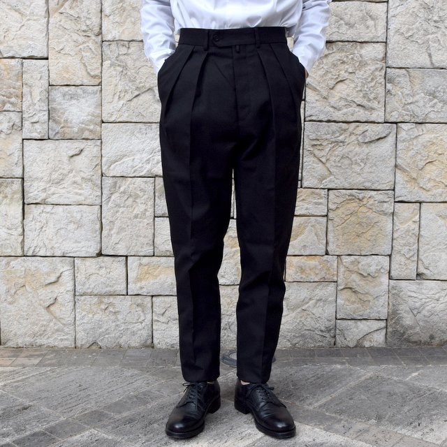 【2020 SS】NEAT(ニート)/ HOPSACK ''TAPERED'' -BLACK- #20-01HST-BK(1)