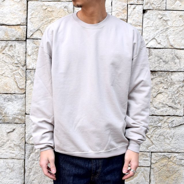 【2020 SS】AURALEE(オーラリー)/ SUPER SOFT SWEAT BIG P/O -GRAY- #A20SP02GU(1)
