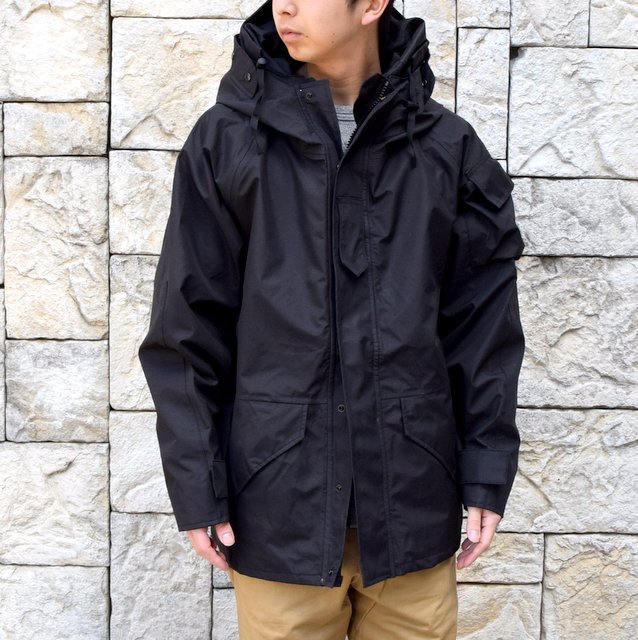 SWEDISH ARMY ''GORETEX JACKET'' DEAD STOCK -BLACK- #MILITARY232(1)