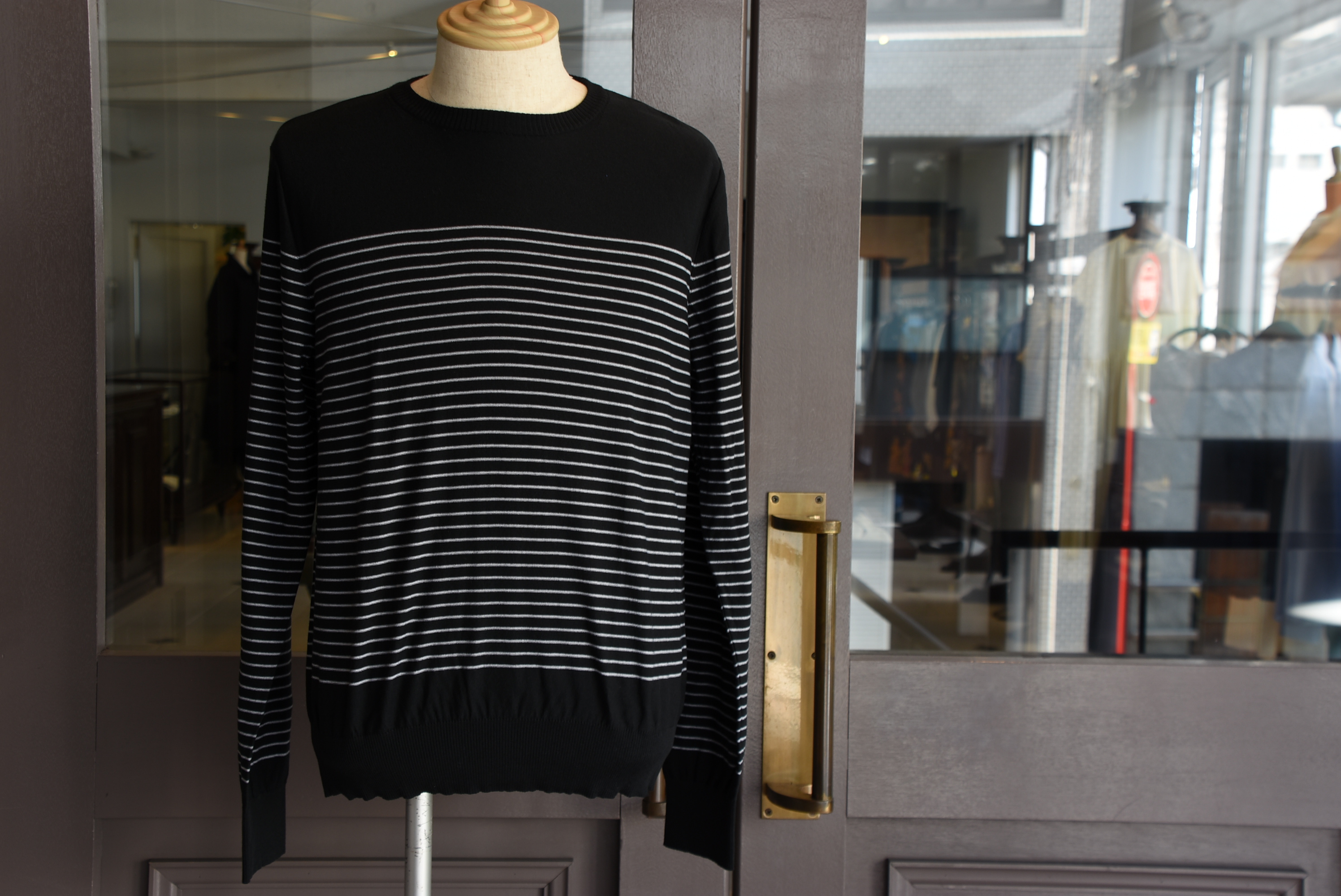 【30% off sale】【2020】TAKAHIRO MIYASHITA The SoloIst.(タカヒロミヤシタ ザ ソロイスト) border stripes l/s sweater #sk.0002SS20(1)