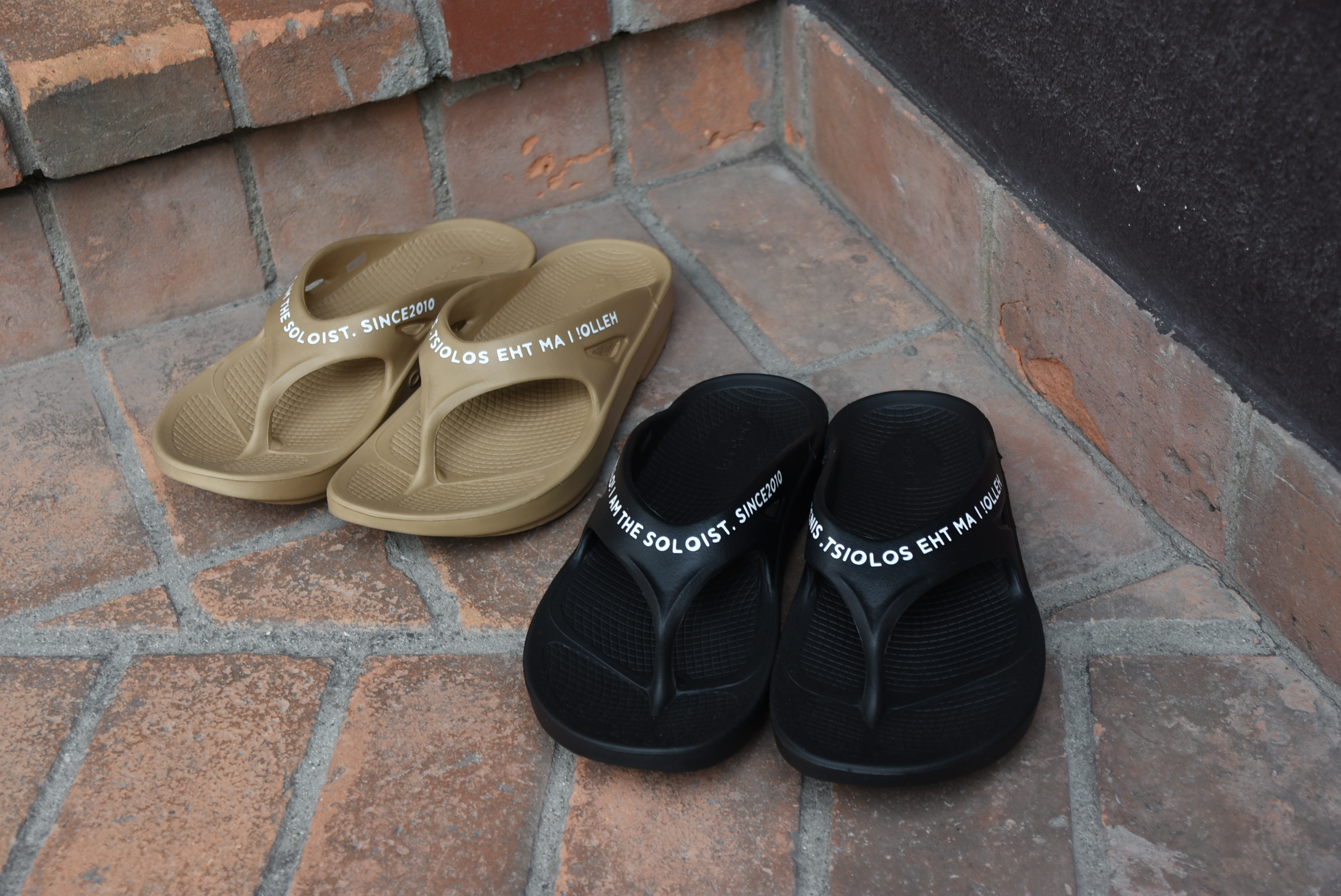 【2020】TAKAHIRO MIYASHITA The SoloIst.(タカヒロミヤシタ ザ ソロイスト)signature flip-flop #sof.0007(1)