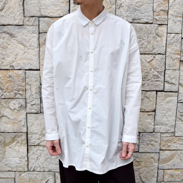 【2020】 toogood(トゥーグッド)/ THE DRAUGHTSMAN SHIRT POPLIN -CHALK- (1)