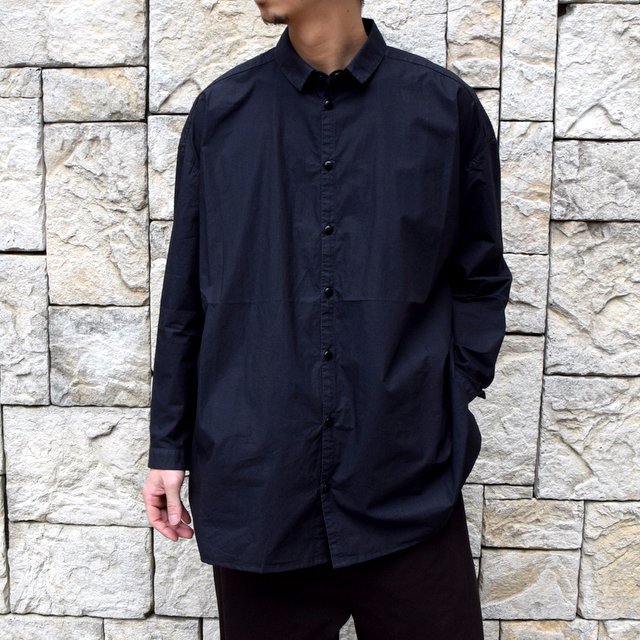 【2020】 toogood(トゥーグッド)/ THE DRAUGHTSMAN SHIRT POPLIN -FLINT- (1)
