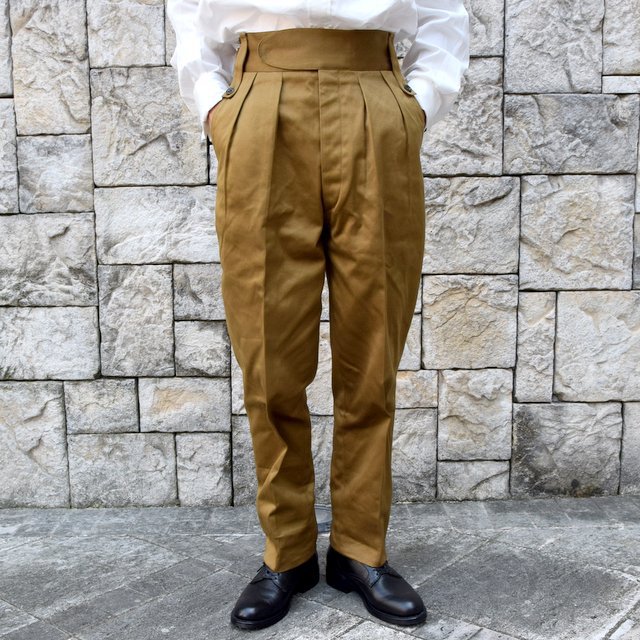 【2020】NEAT(ニート)/ TURPAN SATIN ''BELTLESS'' -TAUPE- #20-02TSB(1)