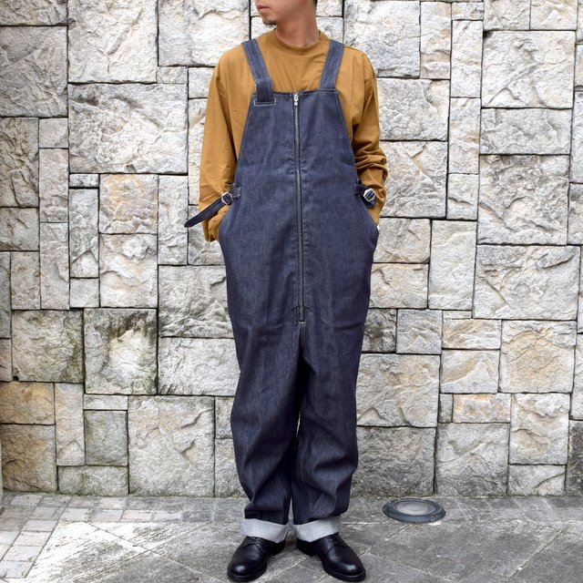 blurhms(ブラームス) /U.S COTTON DENIM OVERALLS -INDIGONAVY- #BHS20F005(1)