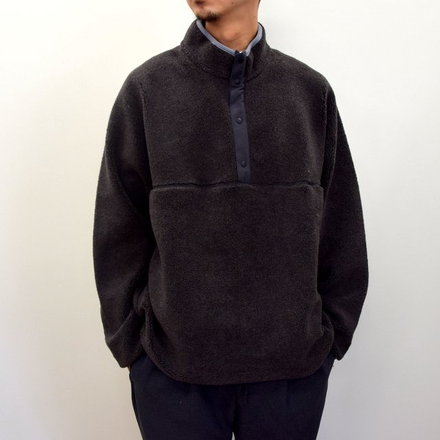 【2020】Graphpaper (グラフペーパー)/ Wool Boa High Neck Pull Over -2色展開- #GU203-70165(1)