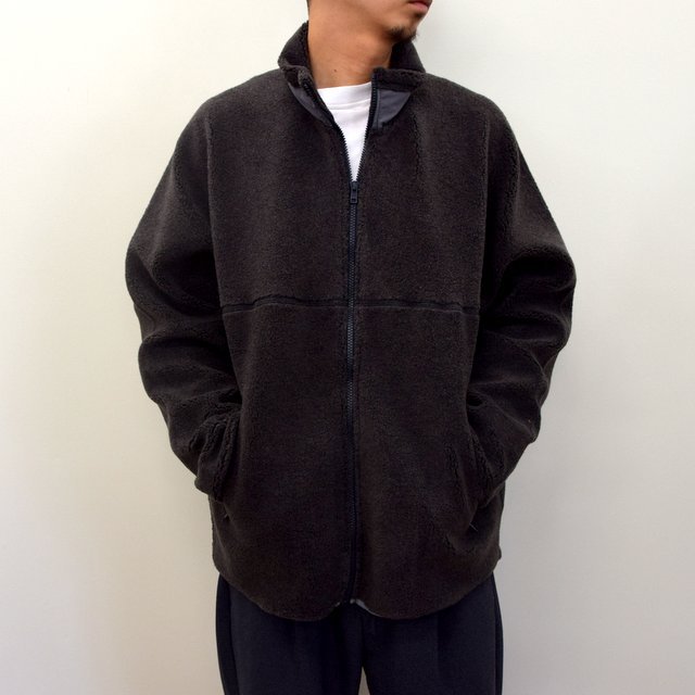【2020】Graphpaper (グラフペーパー)/ Wool Boa Zip-Up Blouson -2色展開- #GU203-70166(1)