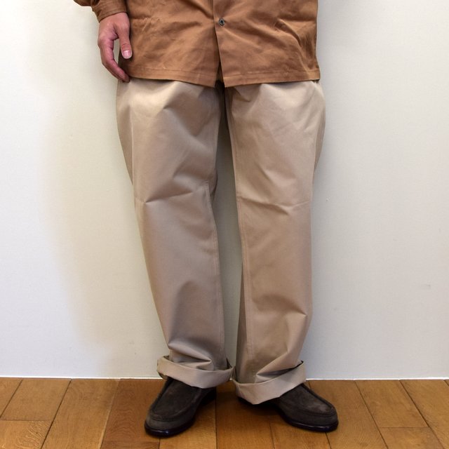 E. TAUTZ(イートウツ)/ FIELD TROUSER-BEIGE- 6311702009-BE(1)
